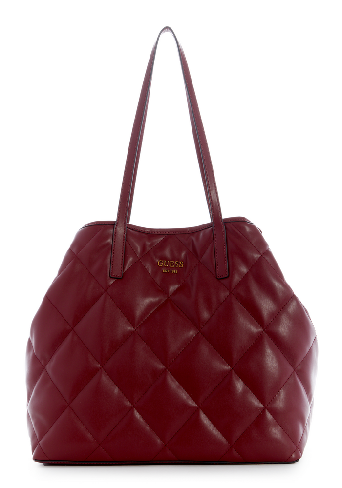 Cartera Vikky Large Tote Mer Rojo Guess-1