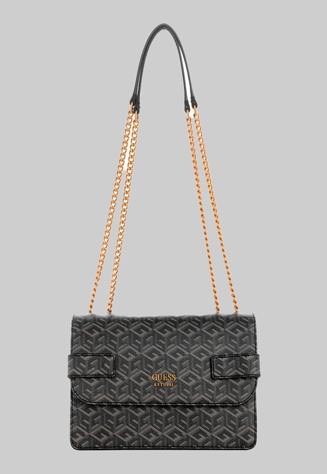 Cartera Atene Convertible Xbody Flap Gris Guess-0