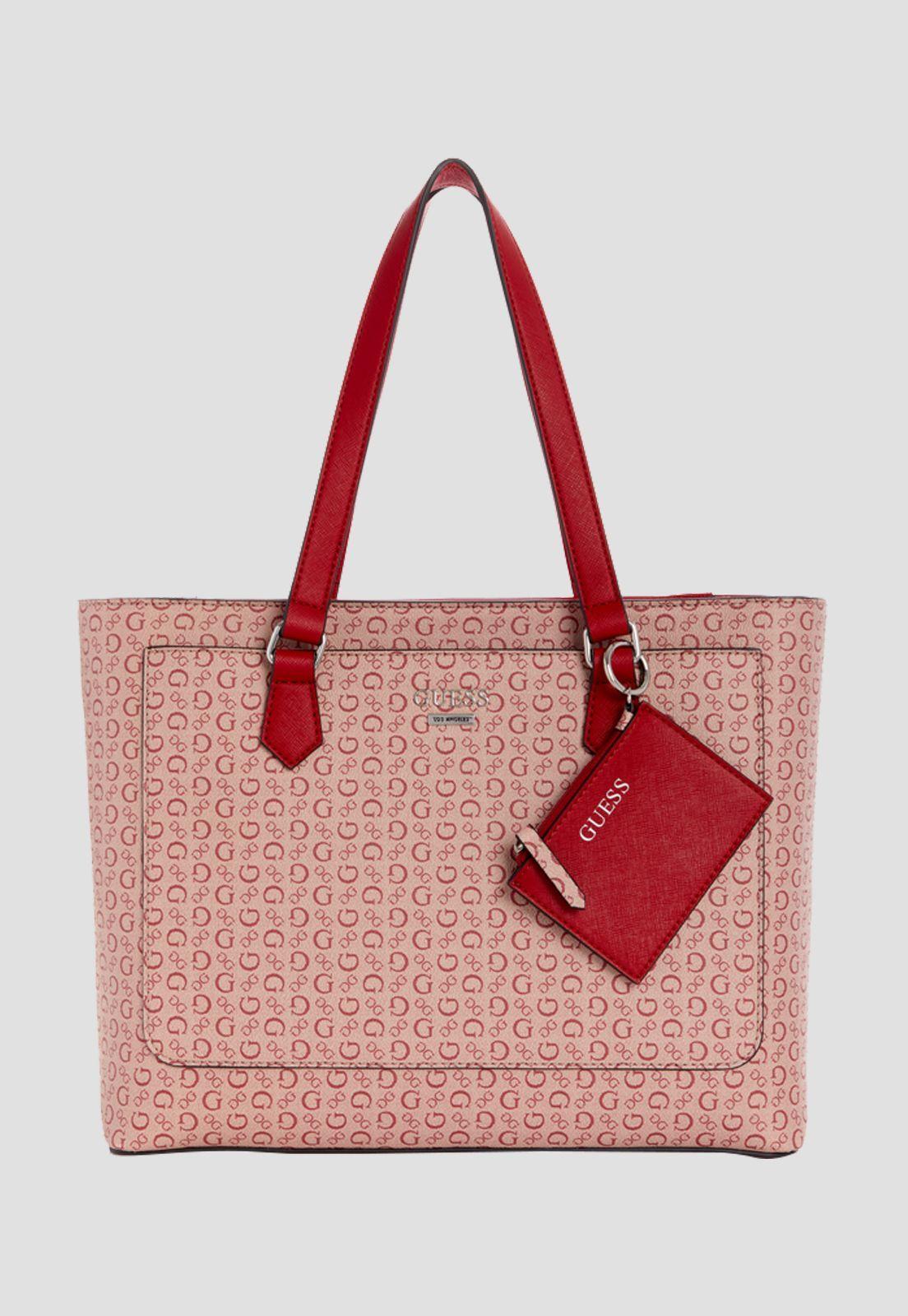 Cartera Homestead Tote Red Rojo Guess-0
