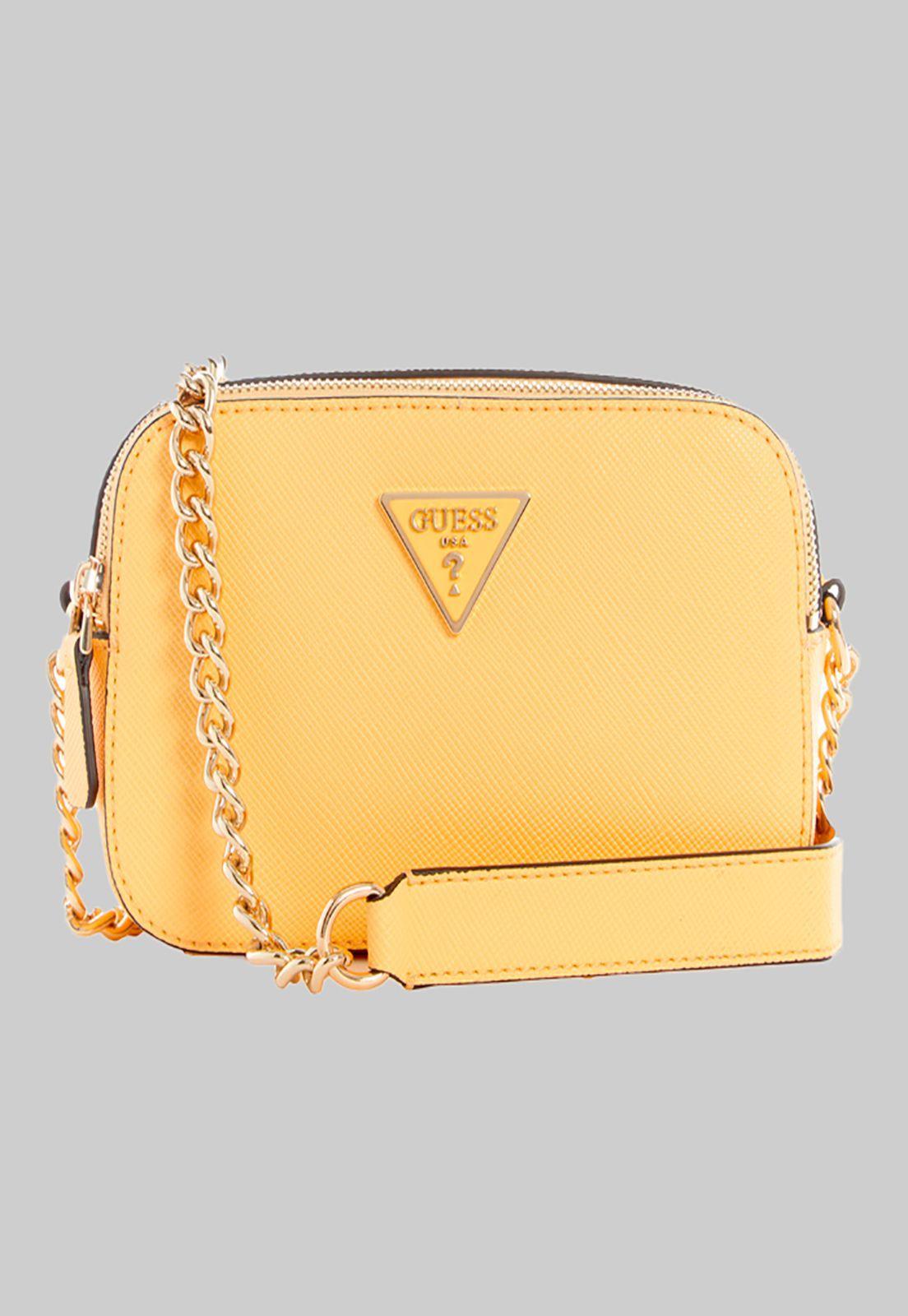 Cartera Alexie Crossbody Flap Ppc Amarillo Guess-0