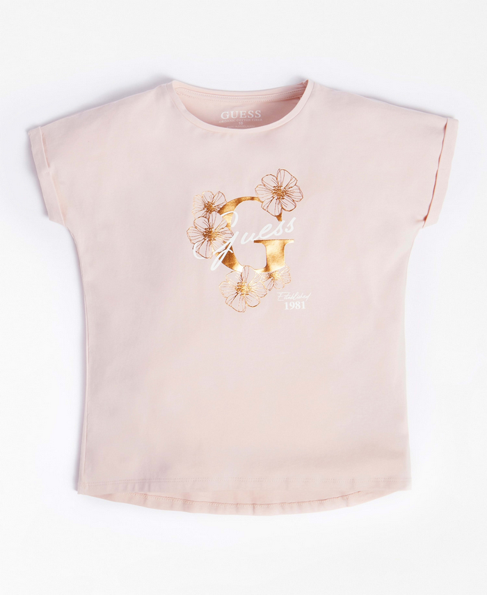 Polera G Kids Ss T-Shirt G6O1 ROSADO-0