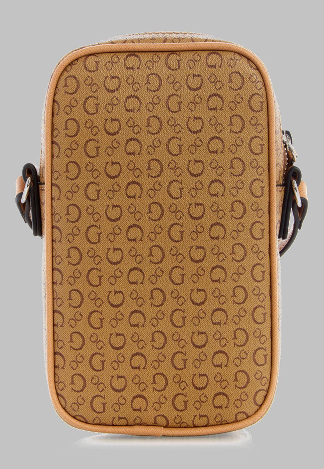 Cartera G Factory El Dorado Crossbody Top Zip Moc Café-2