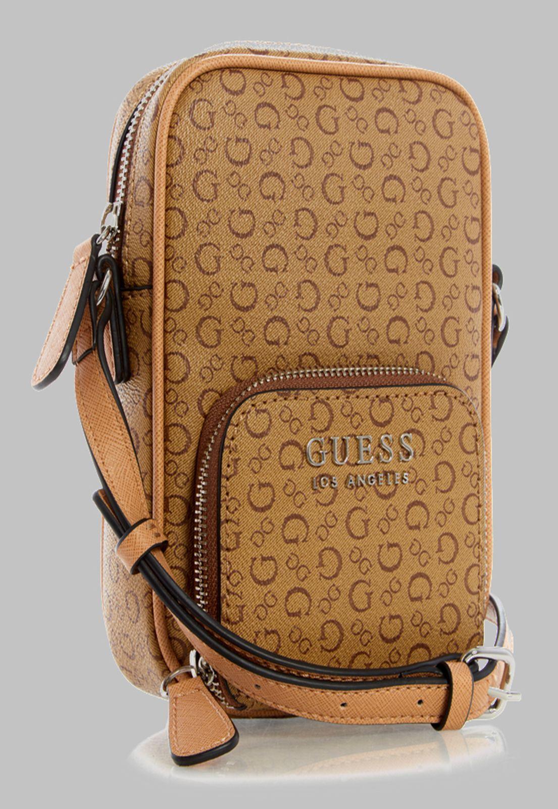 Cartera G Factory El Dorado Crossbody Top Zip Moc Café-1