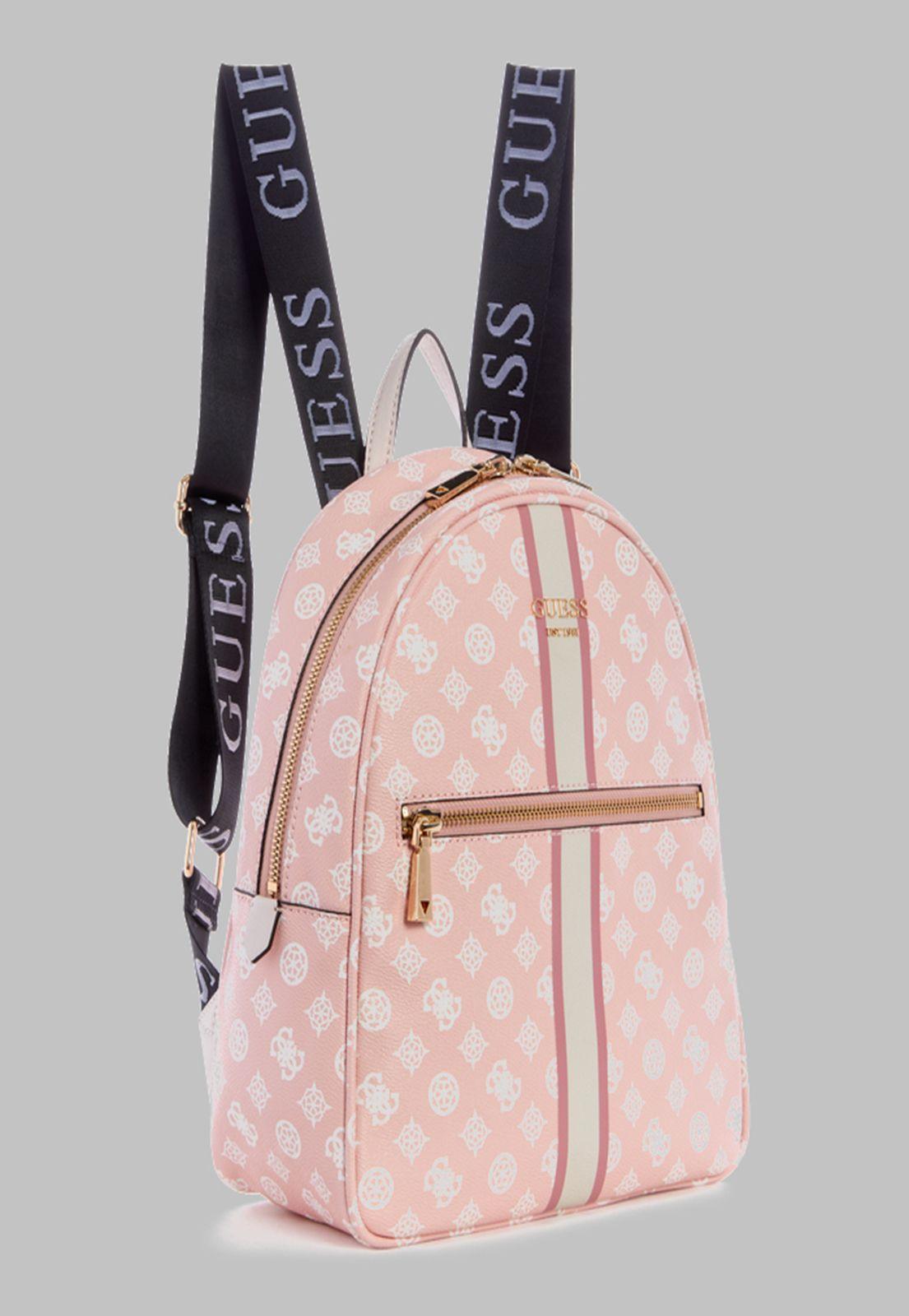 Mochila Guess Vikky Backpack Pgi Rosado-1