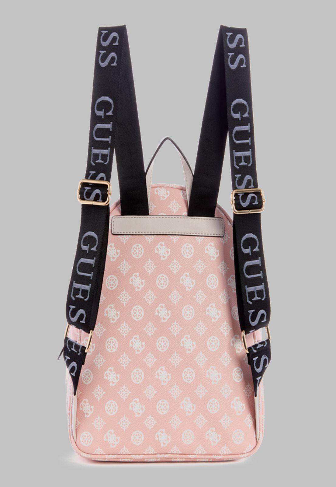 Mochila Guess Vikky Backpack Pgi Rosado-2