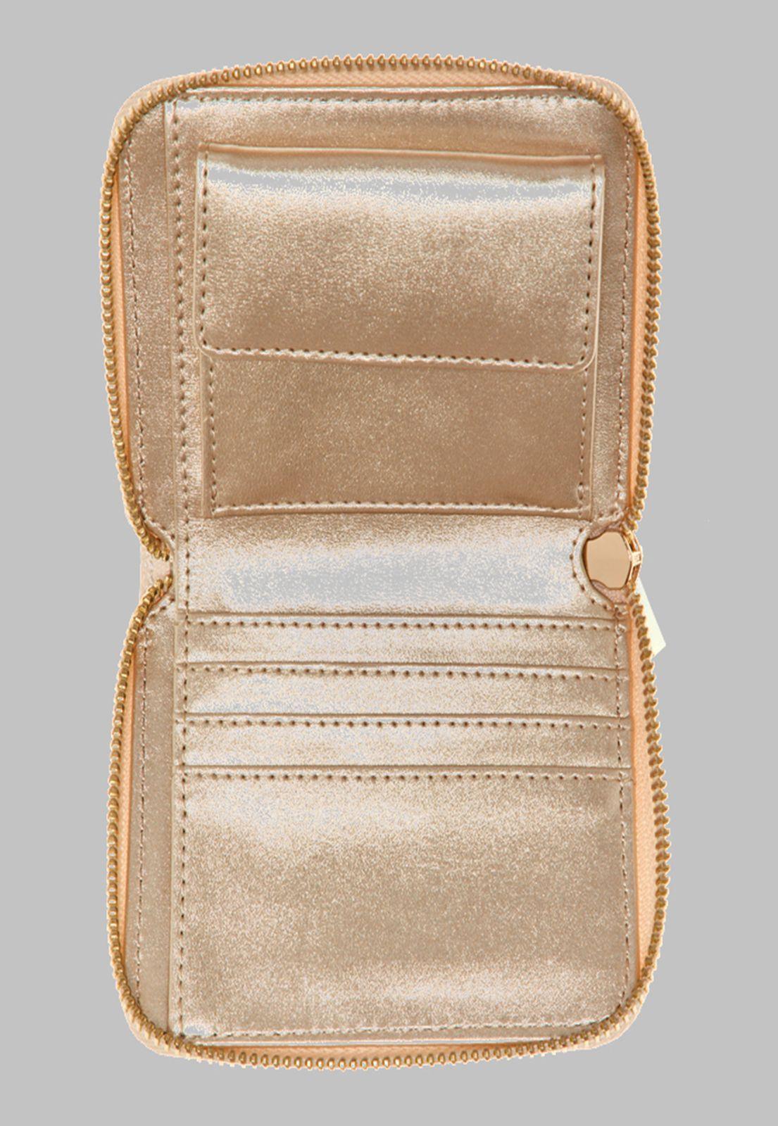 Billetera Guess Laurel Slg Small  Around Ltl Café-2