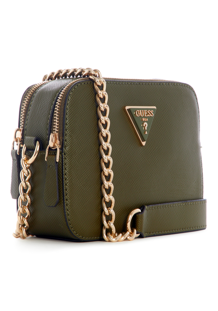 Cartera Noelle Crossbody Camera Olv Verde Guess-1