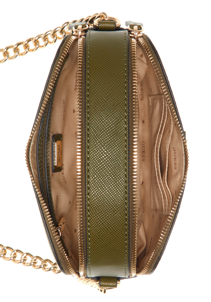 Cartera Noelle Crossbody Camera Olv Verde Guess-3