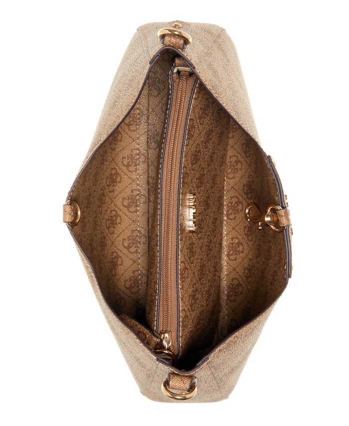 Cartera Guess Eco Brenton Hobo Ltl Café-3