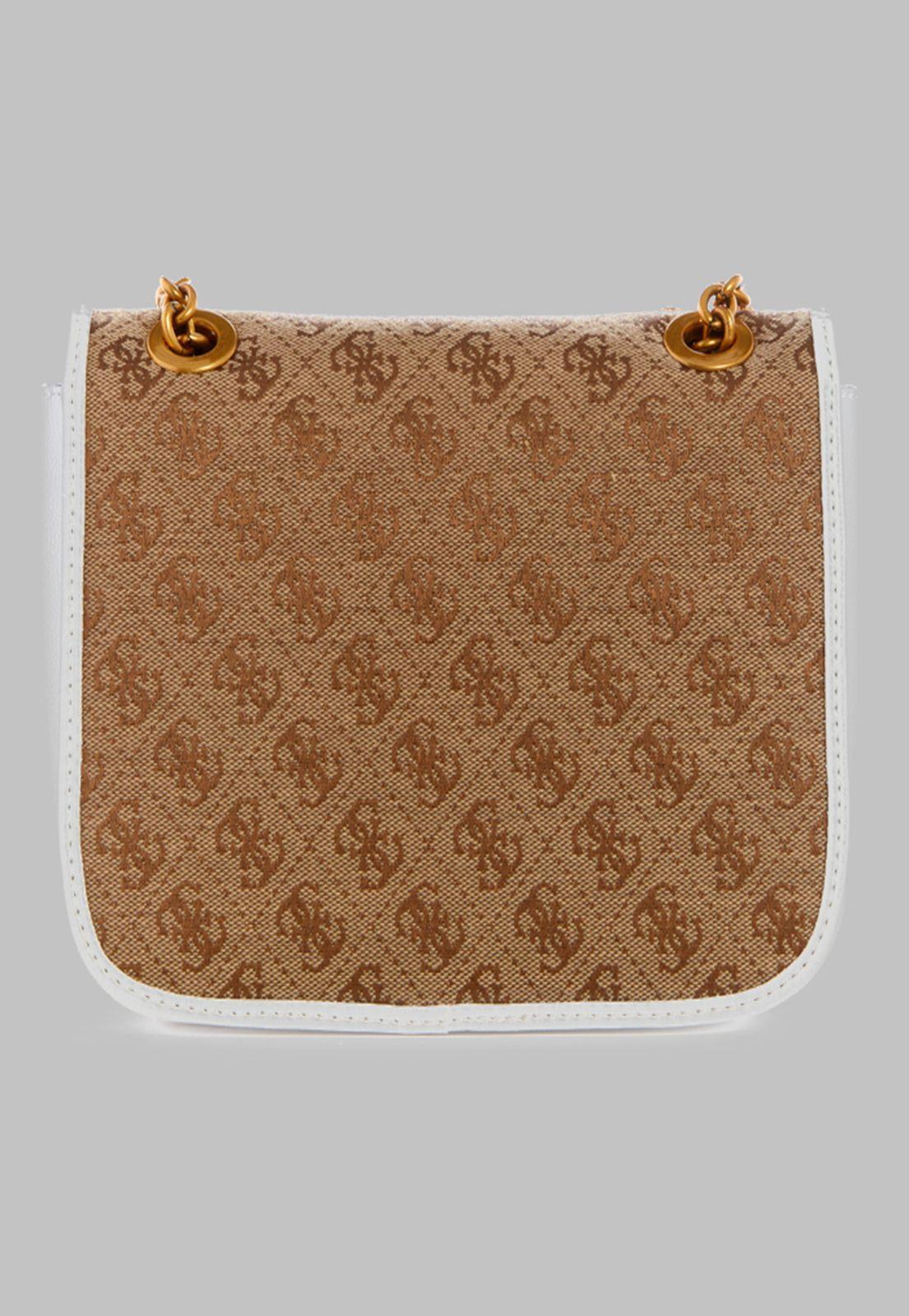 Cartera Guess Aviana Sml Cnvrtble Xbody Flap Lht Blanco-1