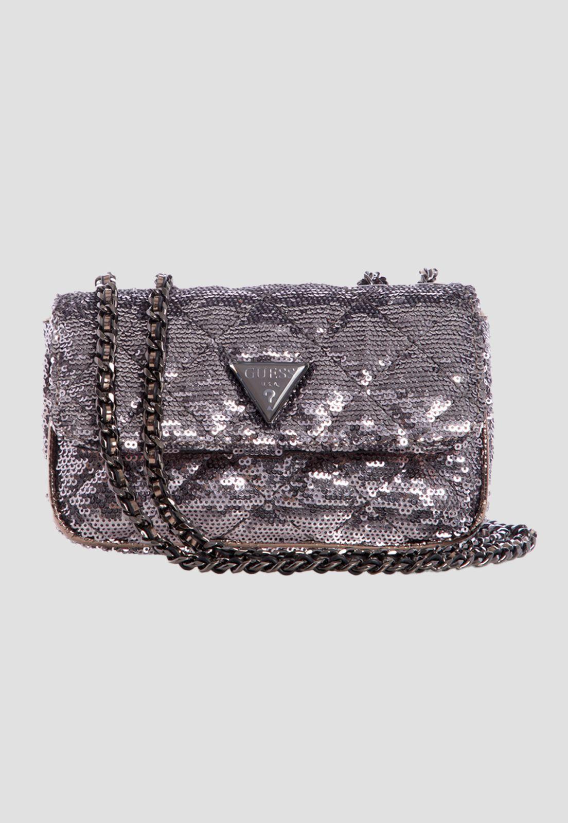 Mini Cartera Cessily Micro Mini Pew Café Guess-0