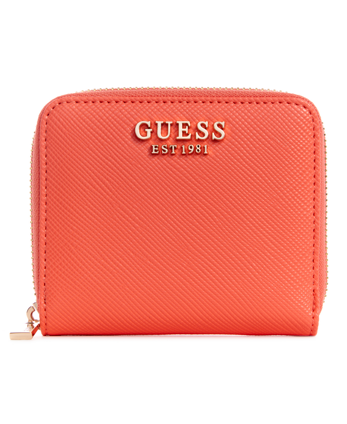Billetera Guess Laurel Slg Small  Around Cor Café-0