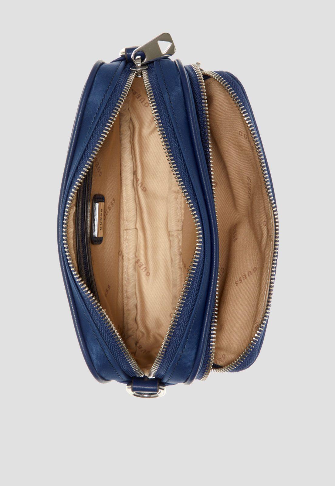 Mini Cartera Little Camera Azul Guess-3