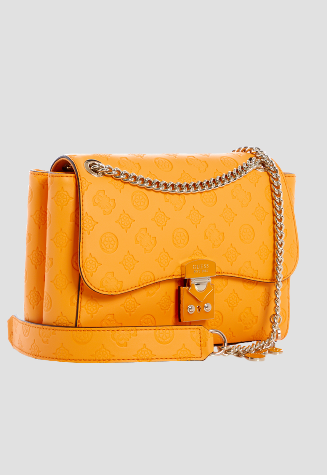 Cartera Carlson Convertible Xbody Naranjo Guess-1