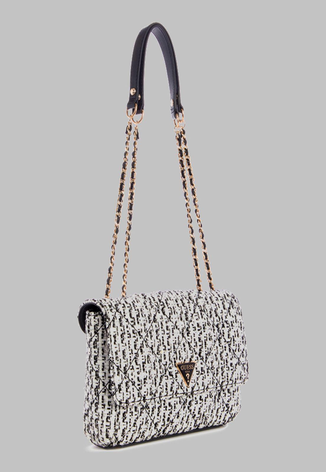Cartera Guess Cessily Convertible Xbody  Bkw Multicolor-1