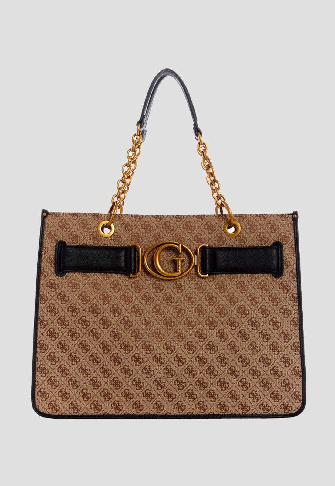 Cartera Aviana Tote Lbl Negro Guess-0