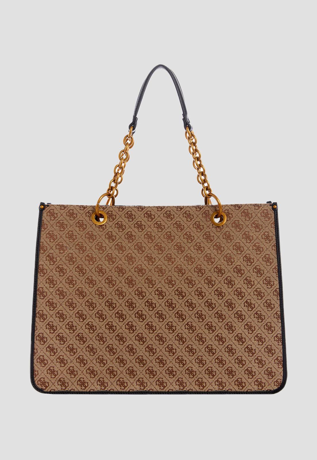 Cartera Aviana Tote Lbl Negro Guess-2