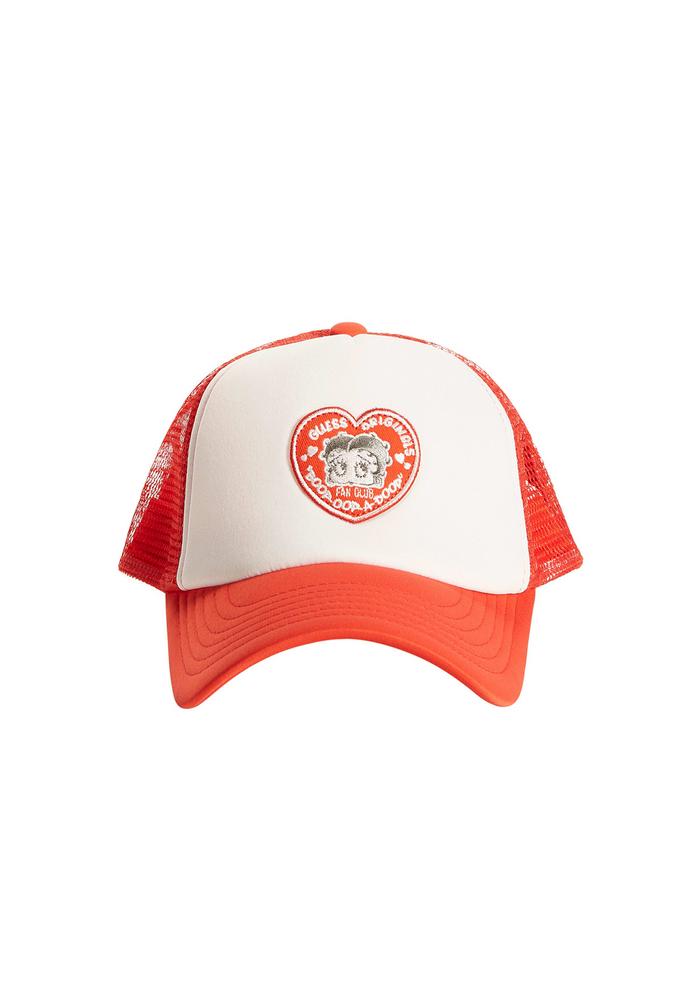 Gorro Go Betty Boop Trucker Hat F0E1 Rojo Guess-1