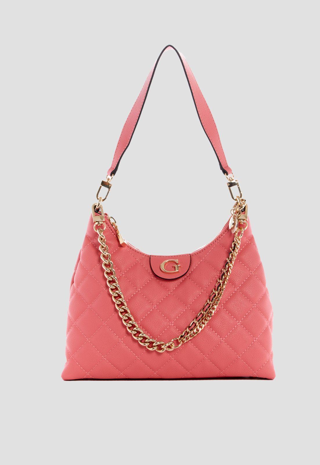 Cartera Gillian Hobo Apr Café Guess-0