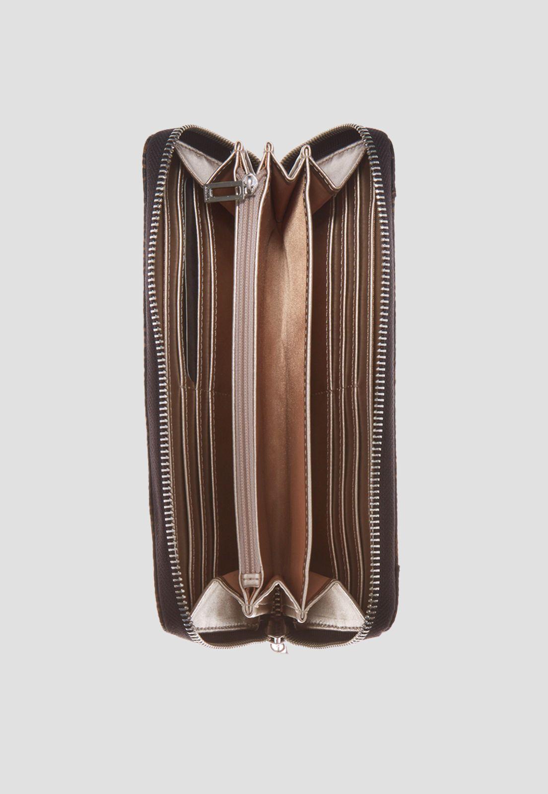 Billetera Kobo Slg Large Around Man Naranjo Guess-2