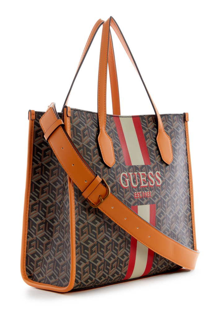 Cartera Silvana 2 Compartment Naranjo Guess-1