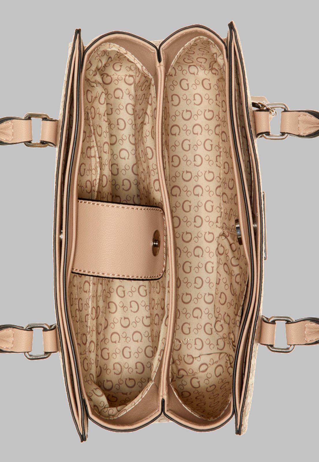 Cartera G Factory Basira Small Satchel Lte Beige-3