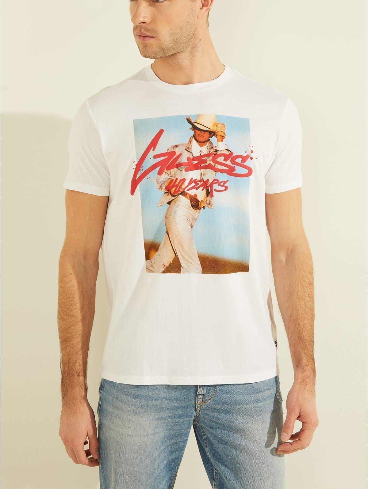 Polera Guess Ss Guess Graffiti Photo Tee-3