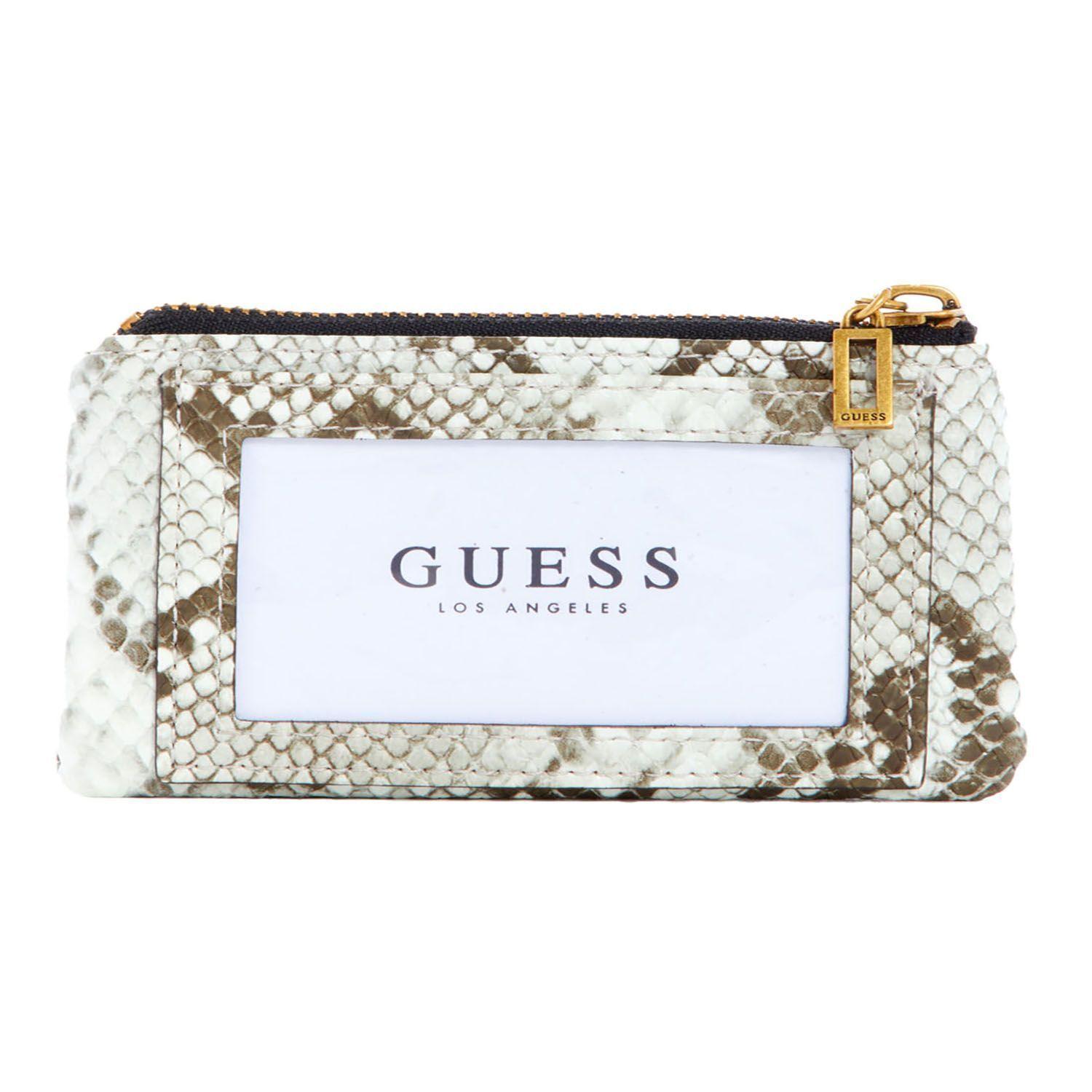 Billetera Guess Katey Slg Zip Pouch Sml Gris Tu-1