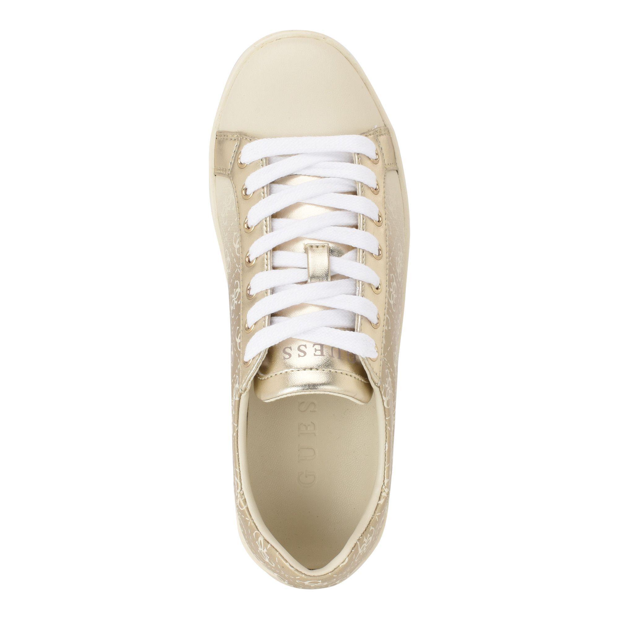 Zapatillas Guess Gwrosalia5 Whi01 DORADO-2