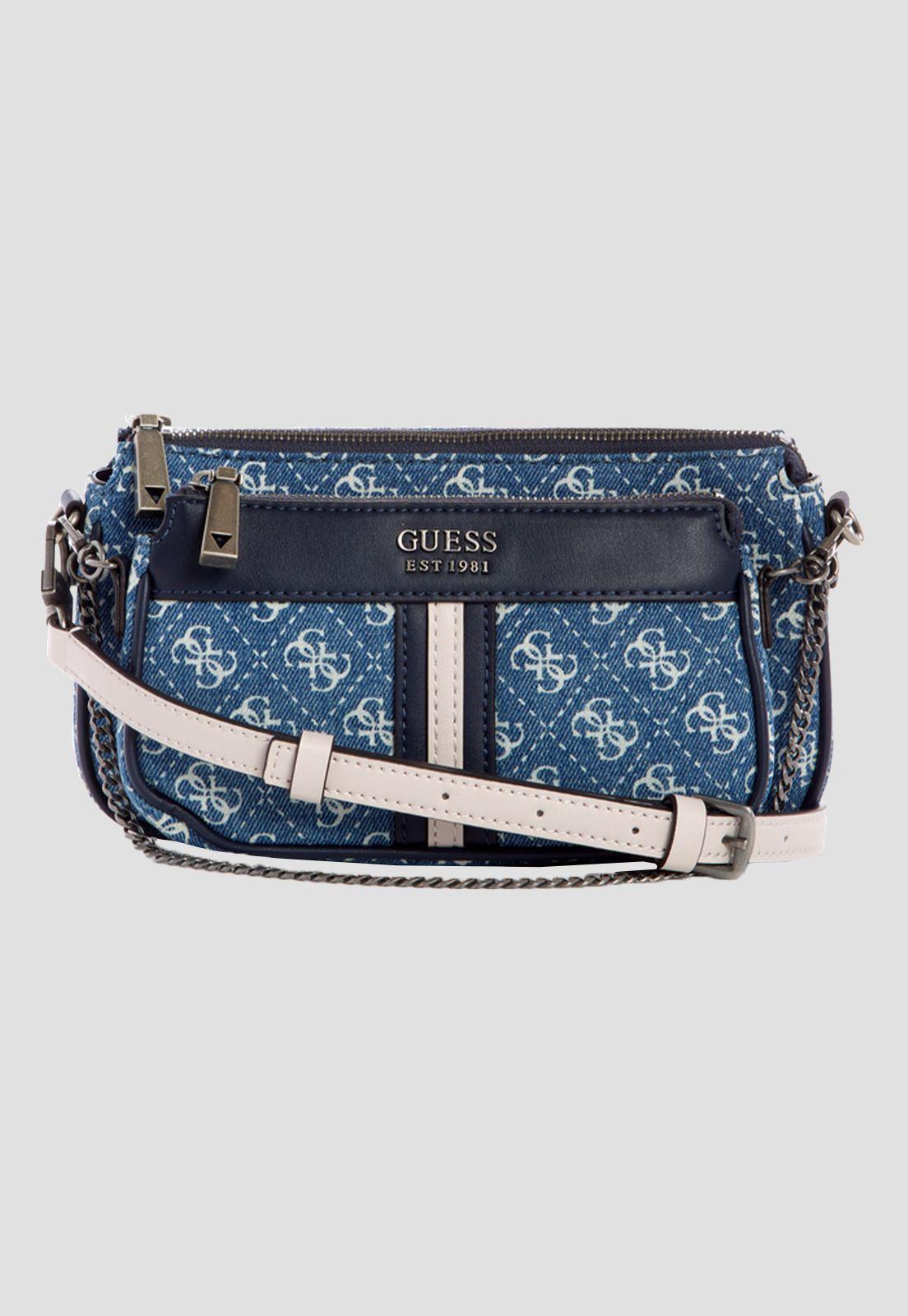 Mini Cartera Kasinta Double Pouch Dmu Denim Guess-0
