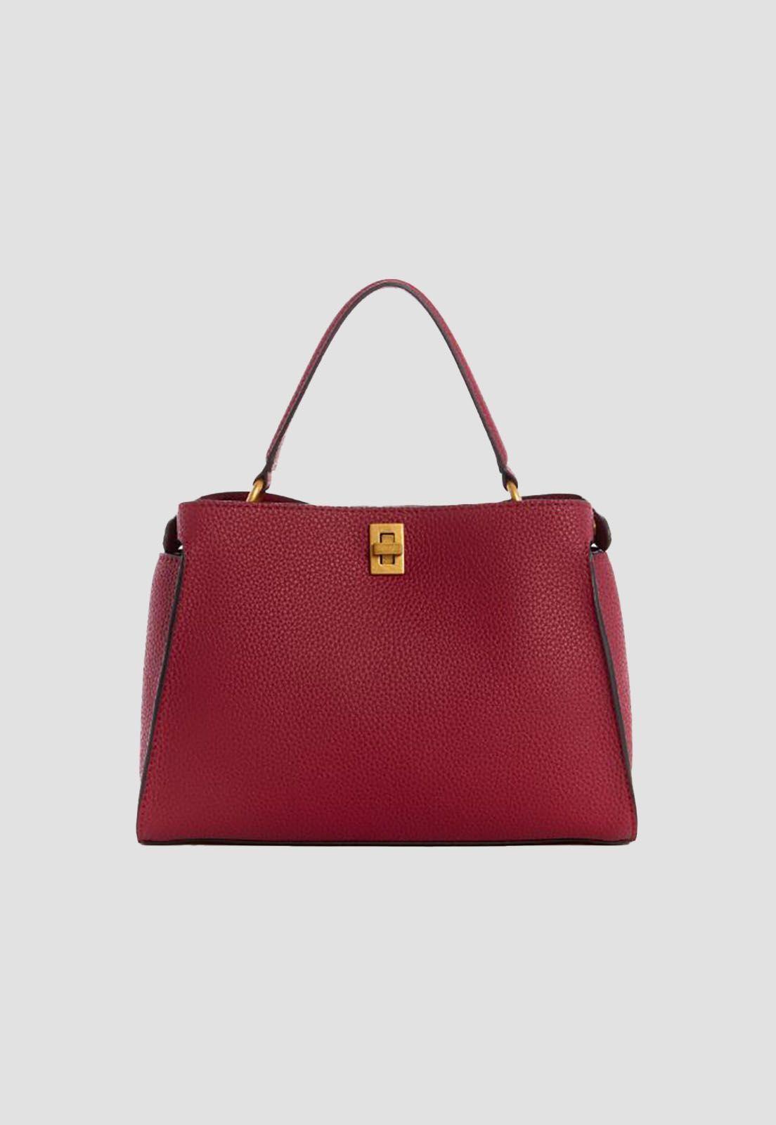 Cartera Downtown Chic Turnlock Satchel Guess-2