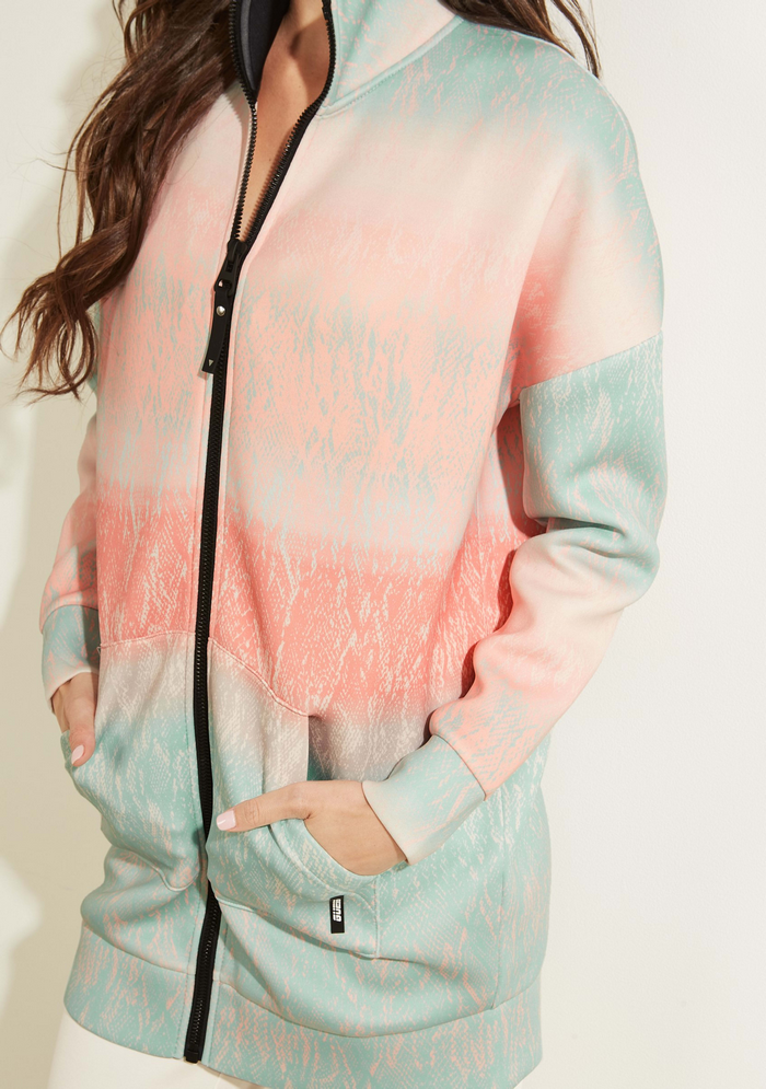 Poleron Guess Corrine Full Zip P11J MULTICOLOR-1