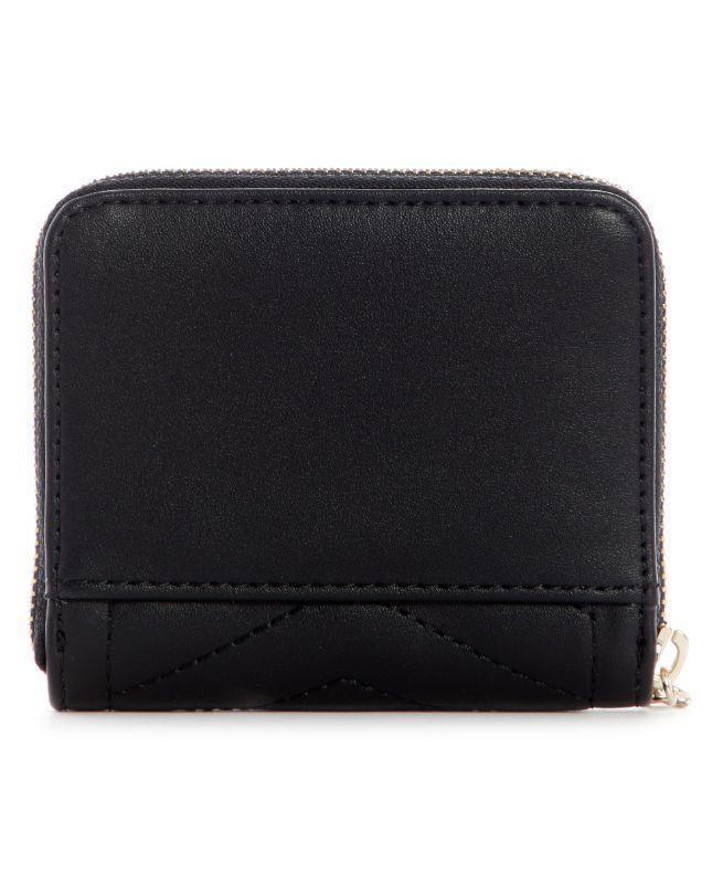 Billetera Guess Noelle Slg Small Zip Around Bla Negro Tu-1