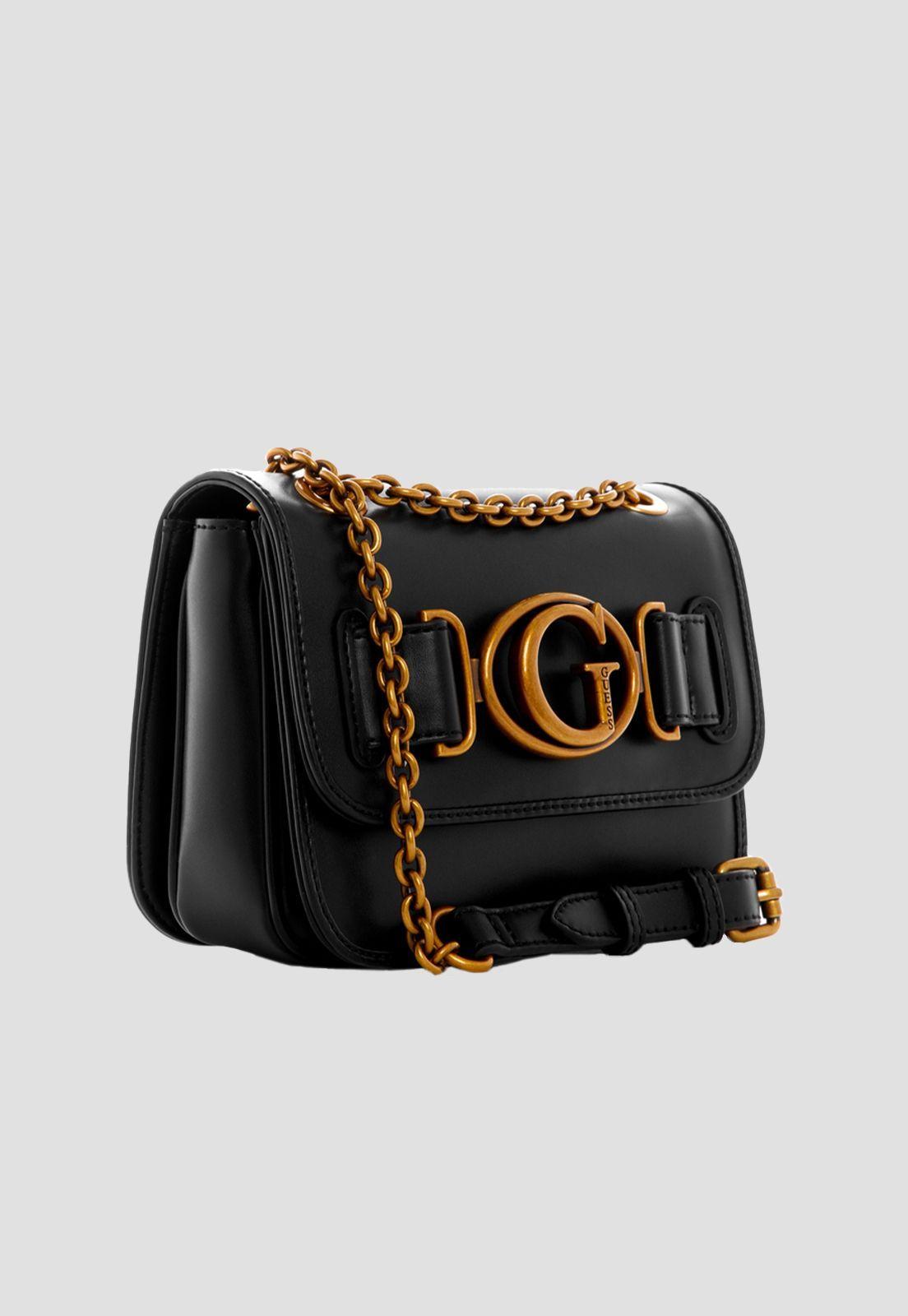 Cartera Aviana Sml Cnvrtble Xbody Negro Guess-1