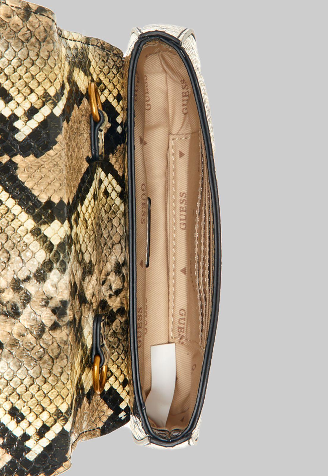 Mini Cartera Guess Nell Micro Mini Flap Npy Multicolor-3