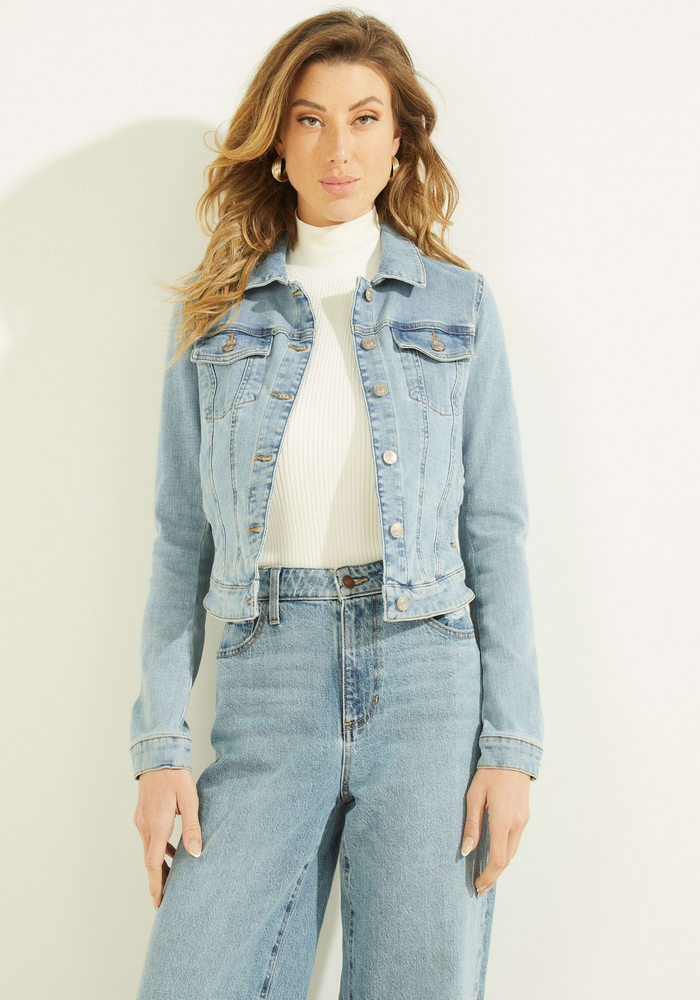 Chaqueta Guess Es Sexy Trucker Jacket ARWA DENIM-0
