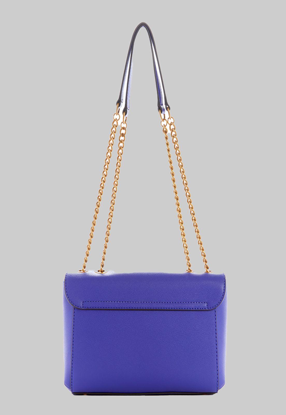 Cartera Guess Nell Convertible Xbody Flap Vio Azul-2