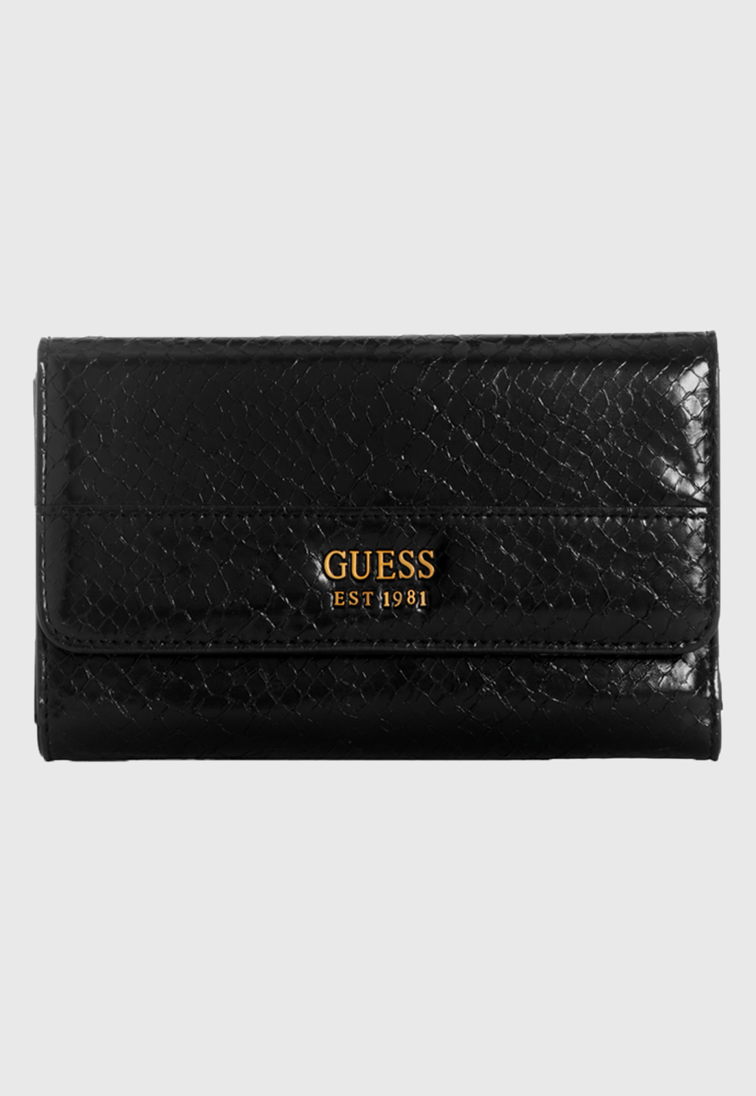 Billetera Katey Slg Multi Clutch Bla Negro Guess-0
