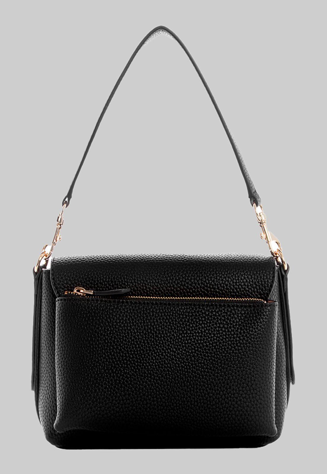 Cartera Eco Brenton Shoulder Bag Bla Negro Guess-2