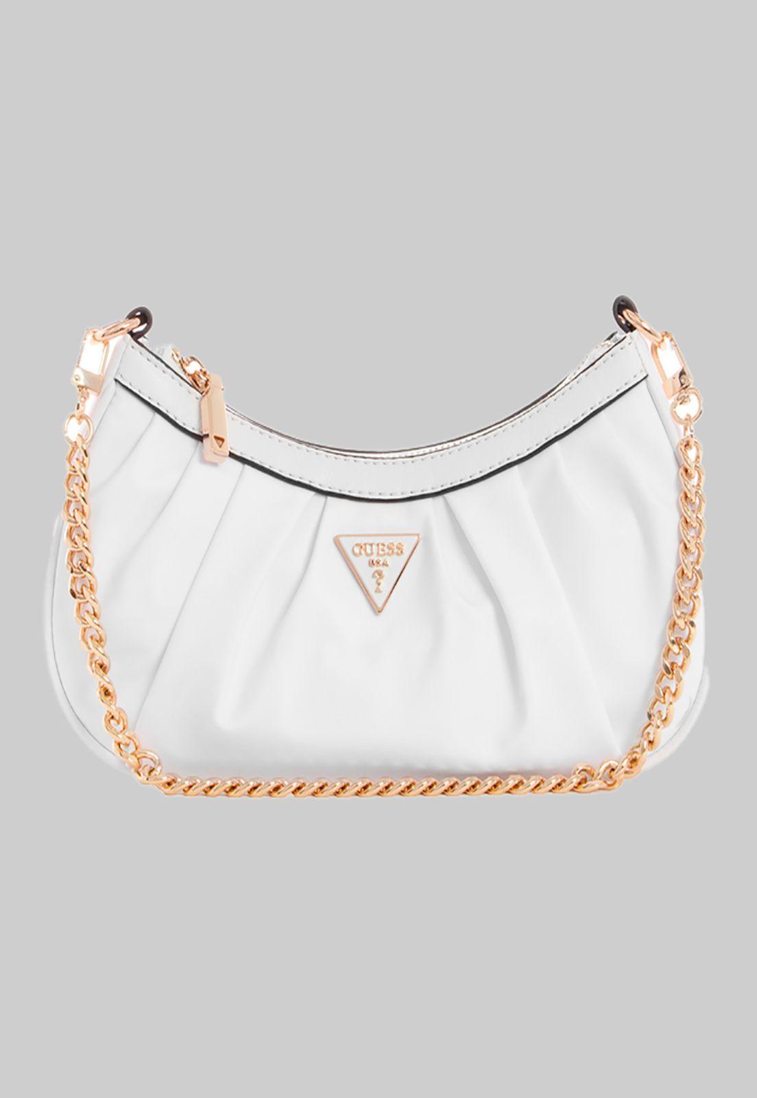 Mini Cartera Mariana Zip Shoulder Bag Blanco Guess-0