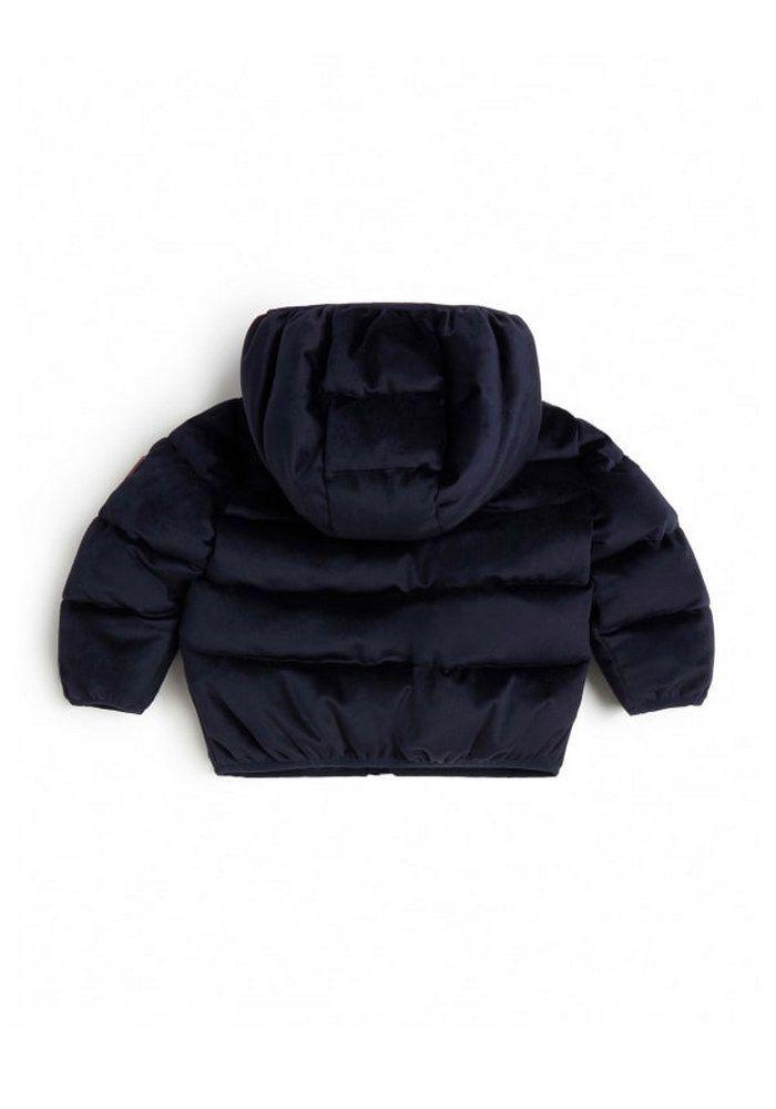 Chaqueta G Kids Velvet Hooded Ls Padded Jacket G7V2 Azul-1