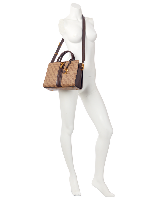 Cartera Guess Ginevra Logo Elite Scity Stchl Ltl Café-4