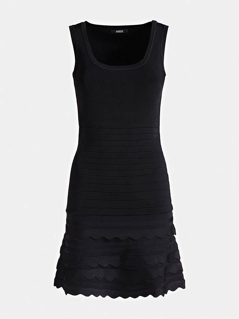 Vestido Guess Bandage Volants-2