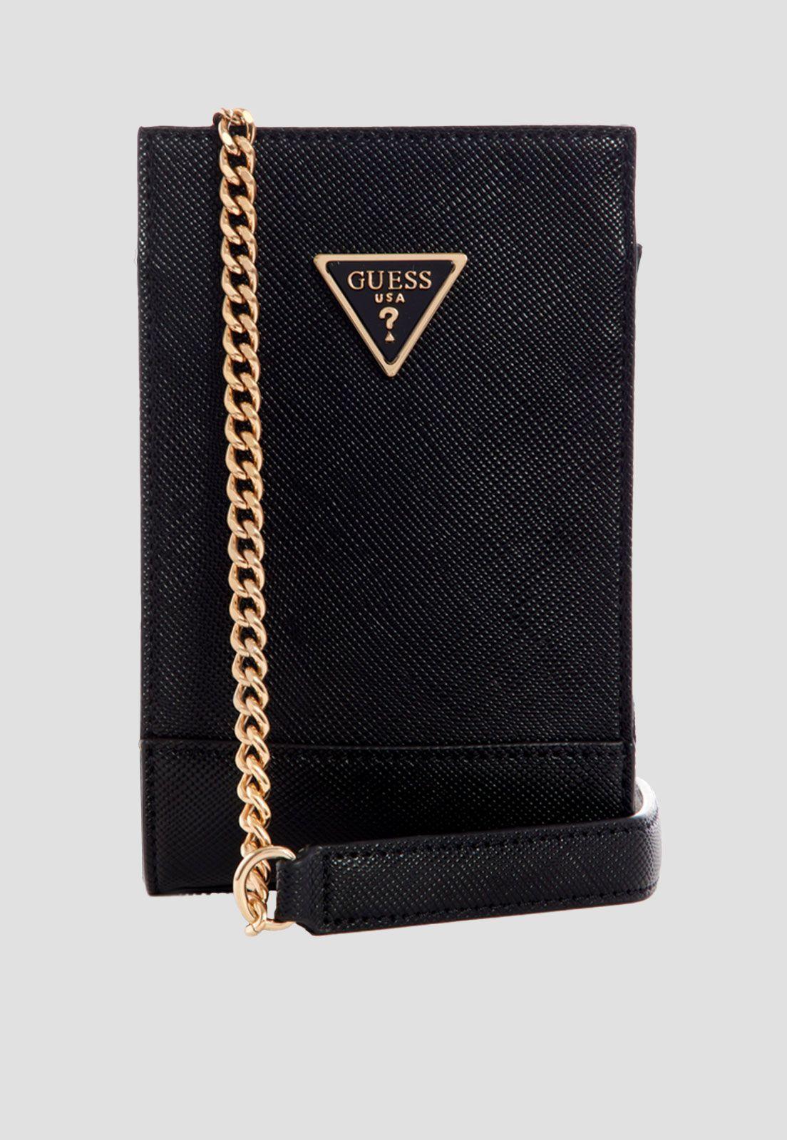 Mini Cartera Noelle Chit Chat Bla Negro Guess-0