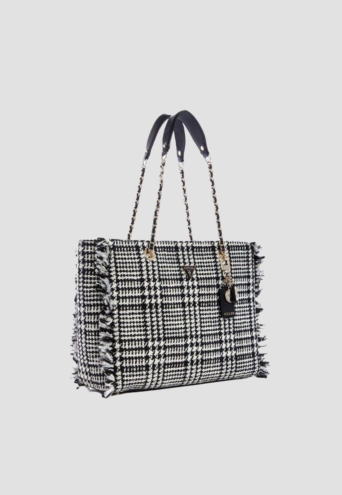 Cartera Cessily Tote Bkw Guess-1
