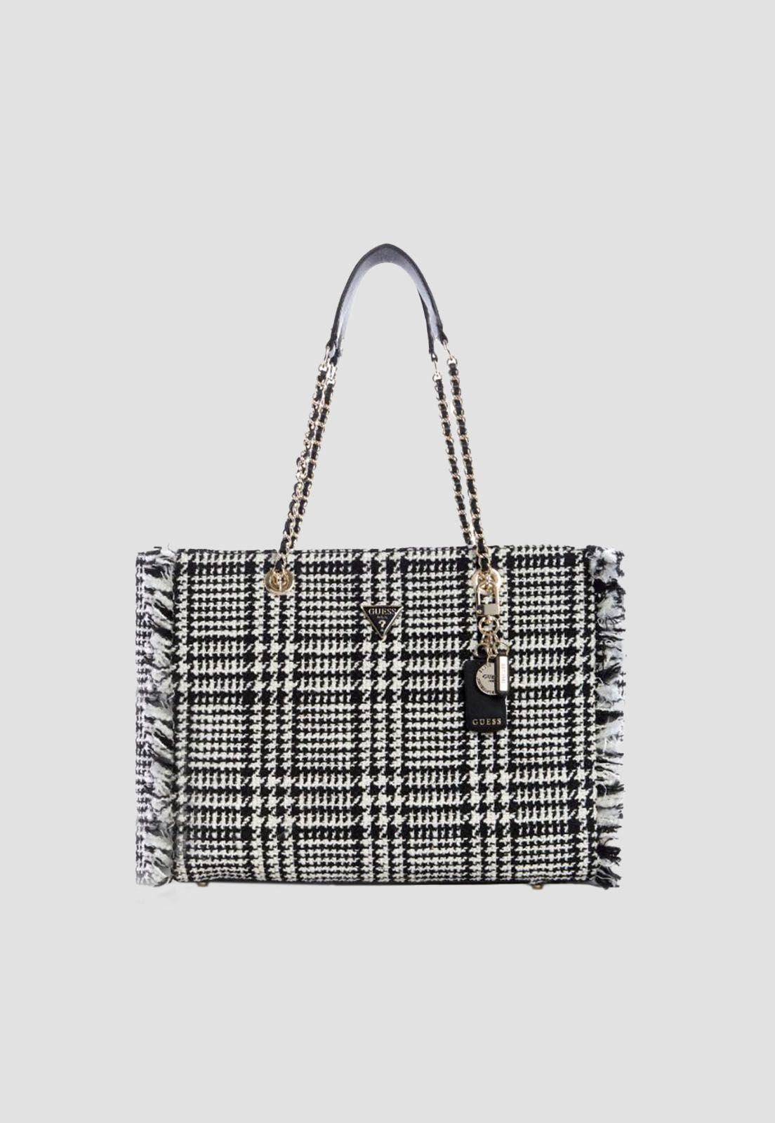 Cartera Cessily Tote Bkw Guess-0