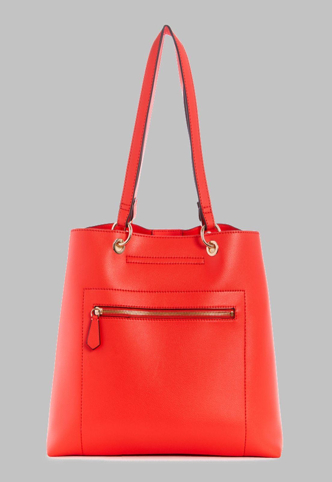 Cartera Guess Eco Mia Girlfriend Shopper Pop Naranjo-2
