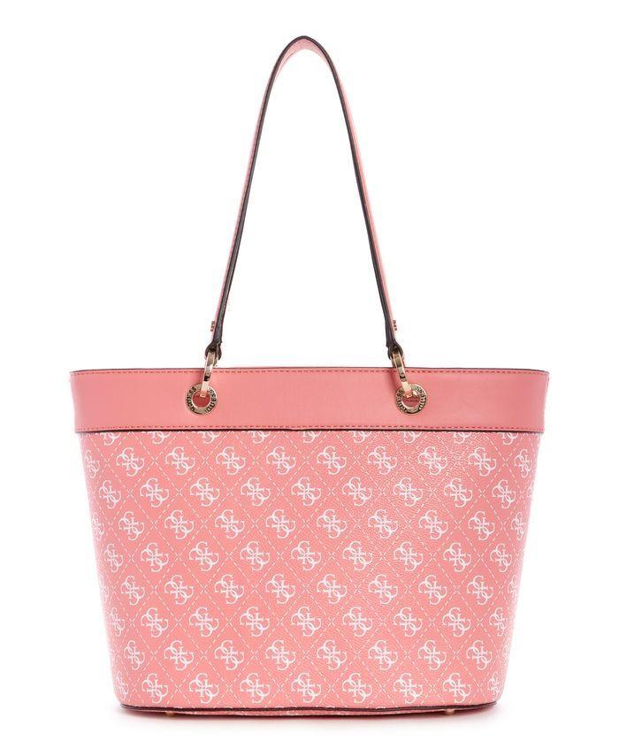 Cartera Noelle Elite Tote Rosado Guess-2