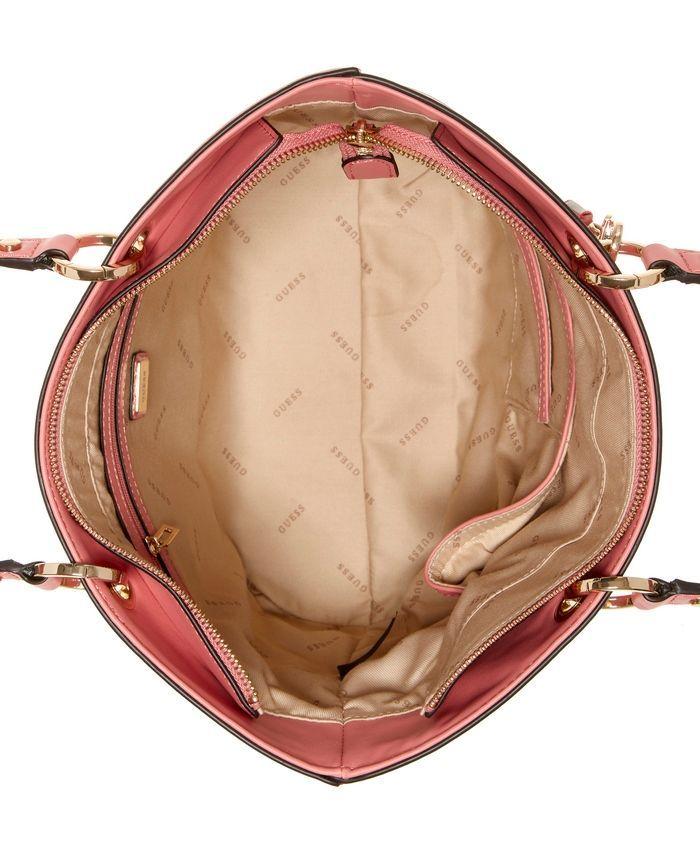 Cartera Noelle Elite Tote Rosado Guess-3