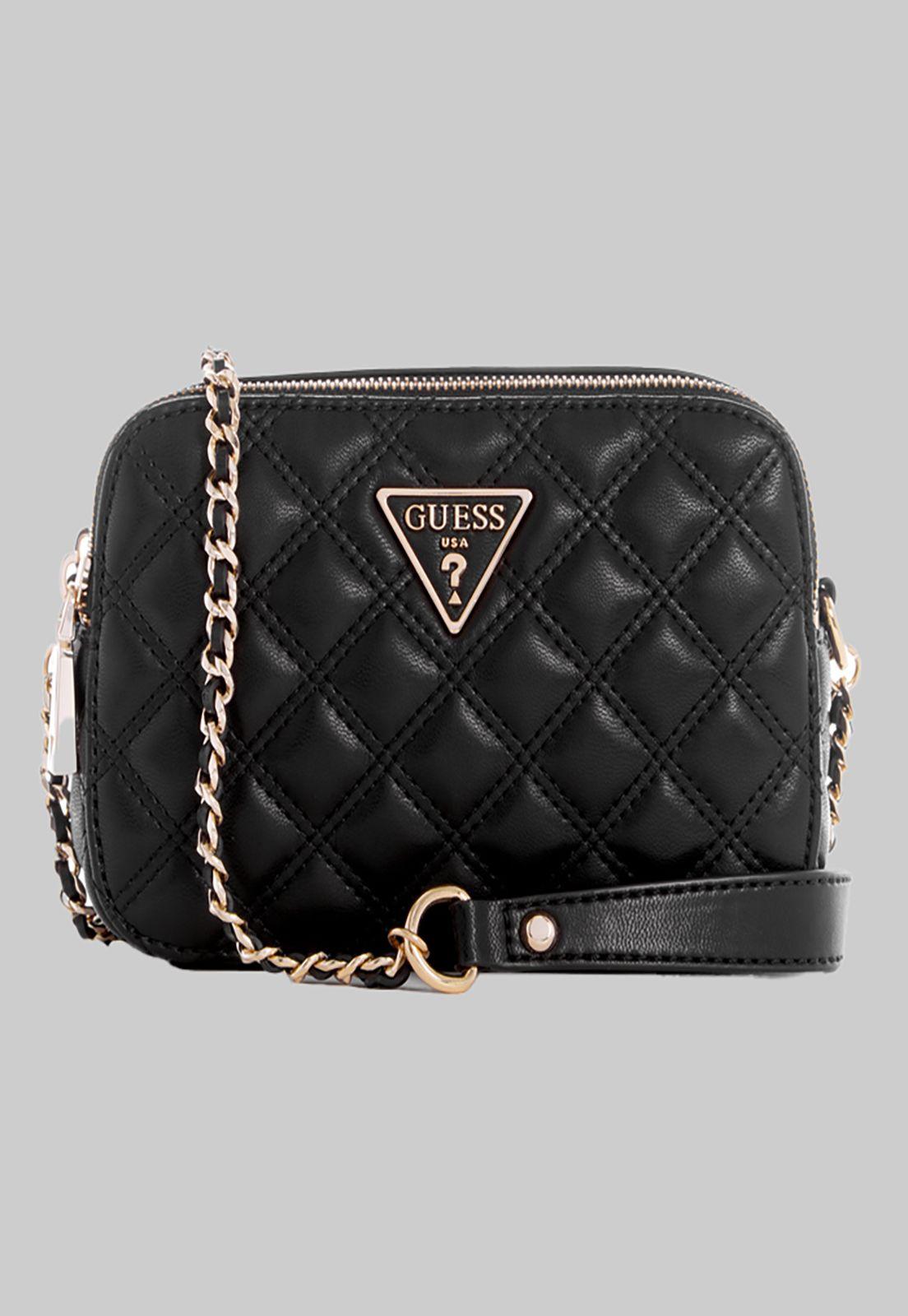 Cartera Guess Kai Camera Bag Bla Negro-0